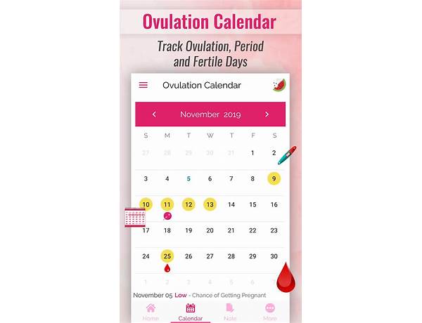 Ovulation Calendar Calculator for Windows - Download it from Habererciyes for free